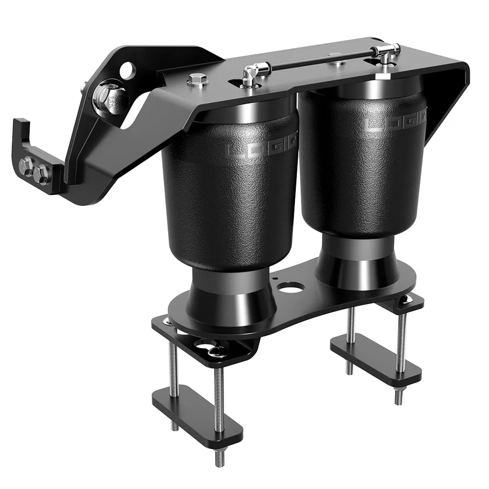 88-33110 – LOGIQ Helper Spring Kit, Air Spring Leaf Spring Mount Up To 6400 Pound Load Capacity (Not To Exceed The Gr...
